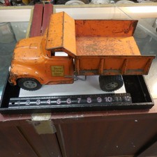 Camion Tonka Vintage 1957 Personnalisé, Benne Et Hotte Interchangeables, Pièces Circus Scoop