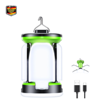 Blukar Campinglampe K9107 LED 2000L USB Wiederaufladbare 360 7 Modi 60 Leds