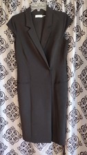calvin klein dress 10 Double Breasted Zipper In Front