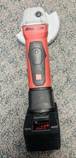 Snap-on Ctgr8850 18v Cordless Angle Grinder Red Black 5in W18v Snap On Battery