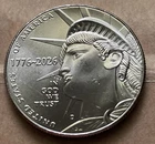 1776-2026  Denver Mint  Liberty Semiquincentennial Half Dollar,  UNCIRCULATED
