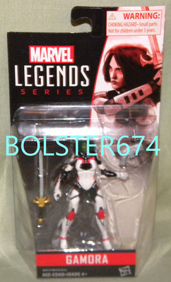 GAMORA Marvel Legends Universe 2016 3.75'' Figure PACKAGE WEAR GLUE ISSUES ON TOP