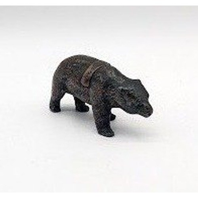 #ad Vintage Yosemite National Park Cast Iron Grizzly Bear Figurine 1.25quot; Souvenir $26.99