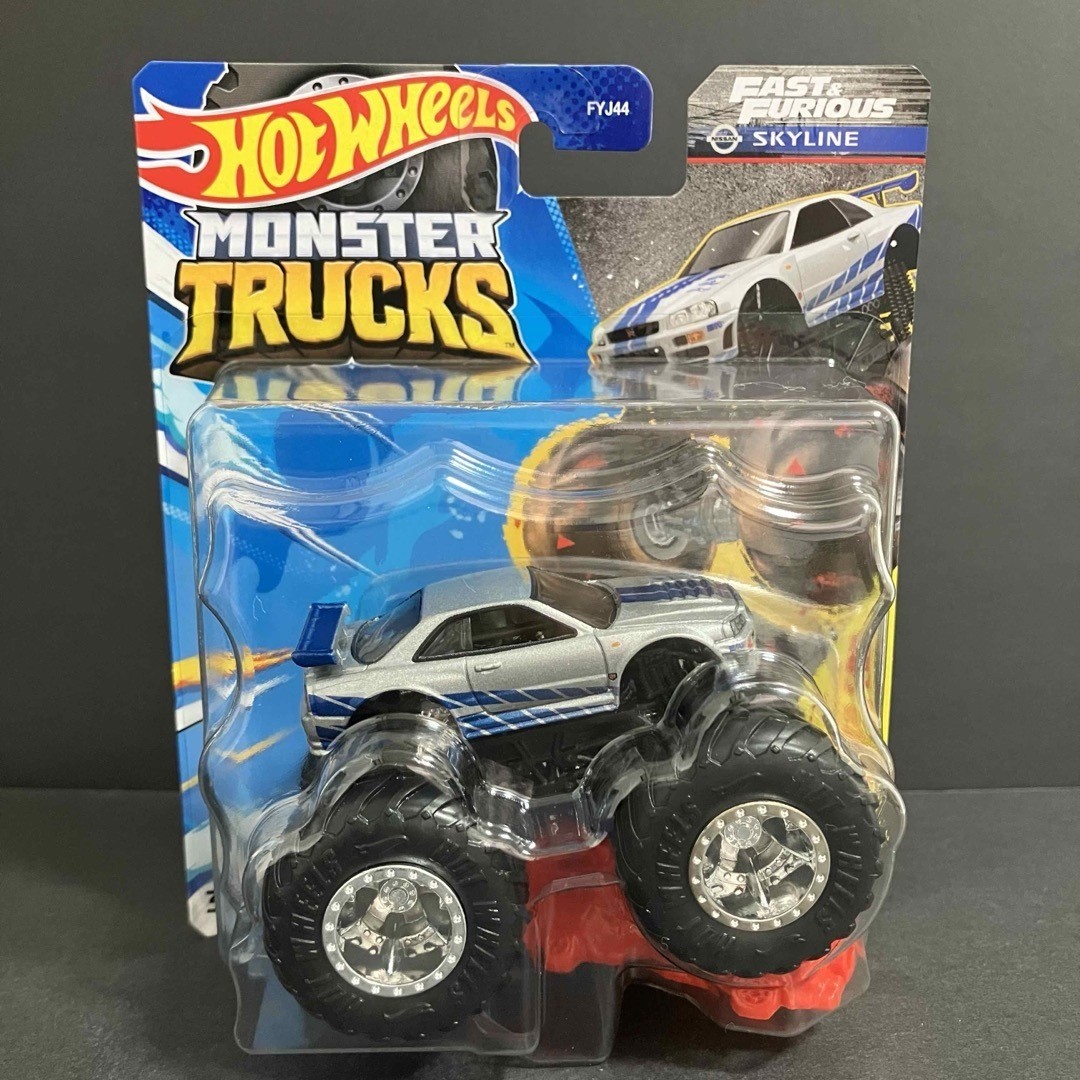 Hot Wheels モンスタートラック スカイライン Amazon.co.jp: ホットウィール モンスタートラック ワイルド