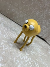 2014 McDonalds CN Adventure Time Figure Jake the Dog Bendy Toy- Preowned