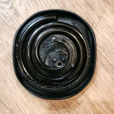 NEW Z-Coil SINGLE Small RIGHT Slip Resistant Spring Heel Replacement Black Work