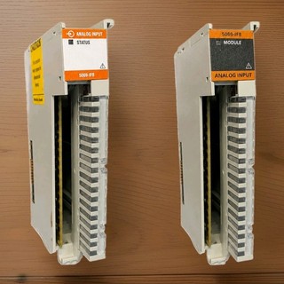Two (2) Allen Bradley 5069 IF8 5069 1F8 RTB18 Compact 5000 Input Module 8 Pt