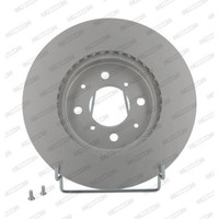 Ferodo 2X Bremsscheibe Vorne Ø262 Mm BelüFtet FüR Honda Jazz III GE 1.2 1.3I