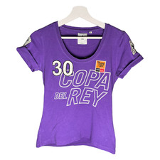 GAASTRA Damen T-Shirt COPA DEL REY Gr M Lila 11 ESP Segelboot Aufnäher Audi RCNP