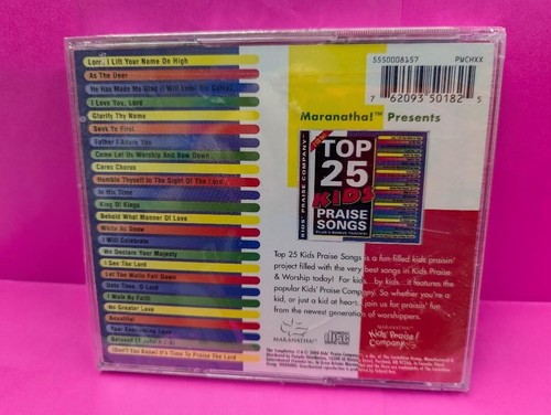 Top 25 Kinder Loblieder BRANDNEU & FABRIKVERSIEGELT CD - 2 Discs Maranatha - Bild 2 von 3