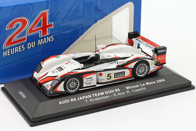 Audi R8 #5 Sieger 24h LeMans 2004 Kristensen, Ara, Capello 1:43 Ixo