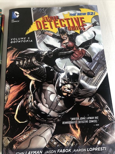 BATMAN: DETECTIVE COMICS VOL. 4 & 5 HC LOT (2013-14) DC; Layman, Fabok; New - Picture 3 of 11