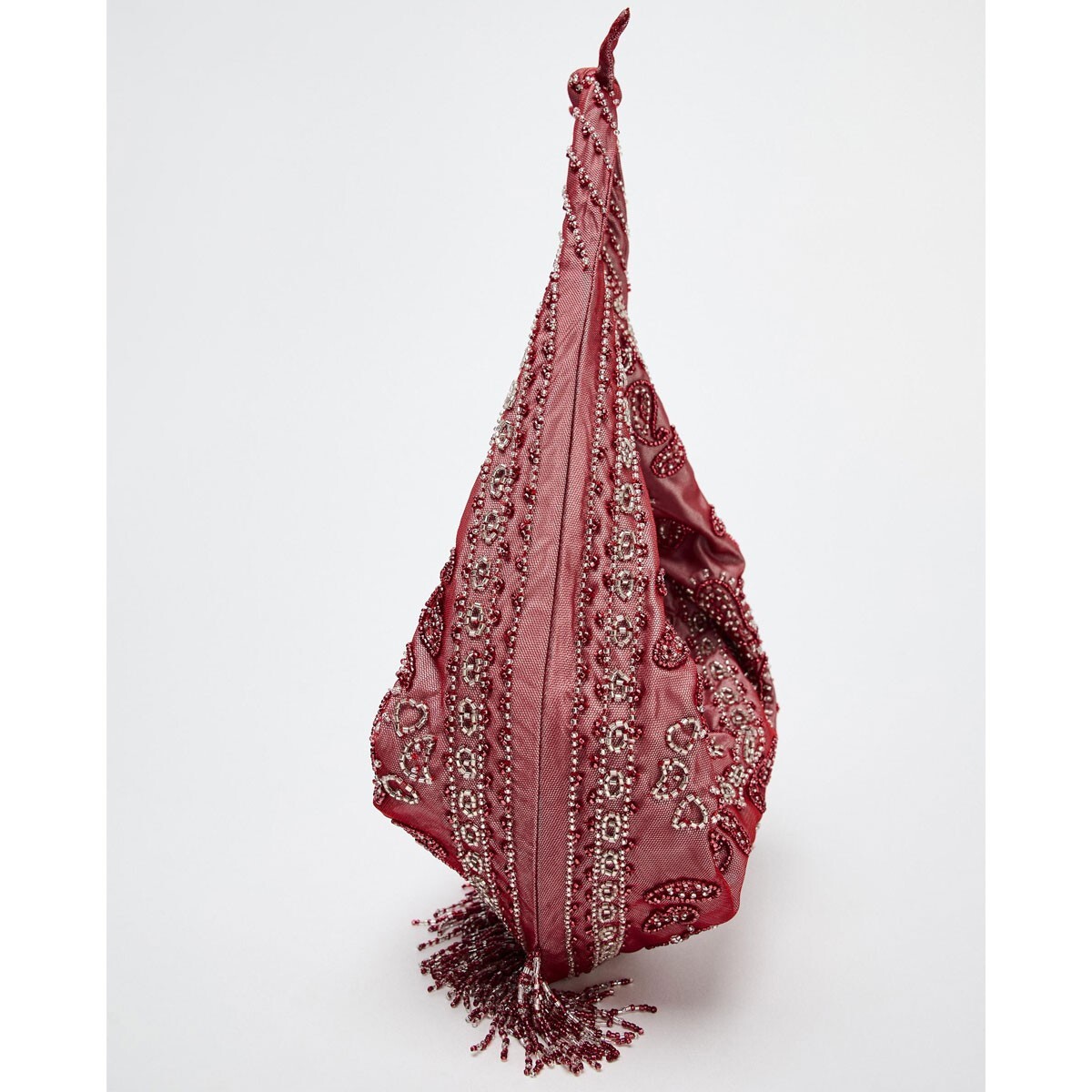Zara 2025 Collection Floral Embroidered Maxi Tote Bag - Zara