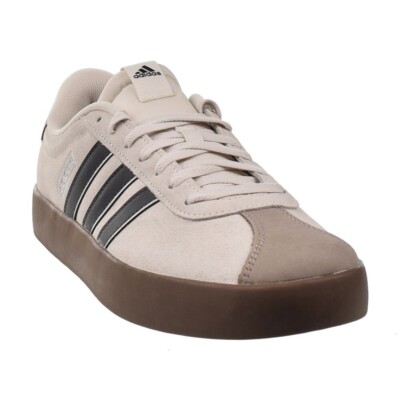Adidas VL Court 3.0 Men's Shoes Beige/Black/Grey jp5288 | eBay