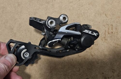Shimano SLX RD M675 Ten Speed Long Cage Rear Derailleur!