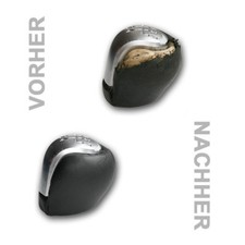 Lederbezug Abdeckung Überzug für Schaltknauf Opel Vectra C Opel Signum Neu