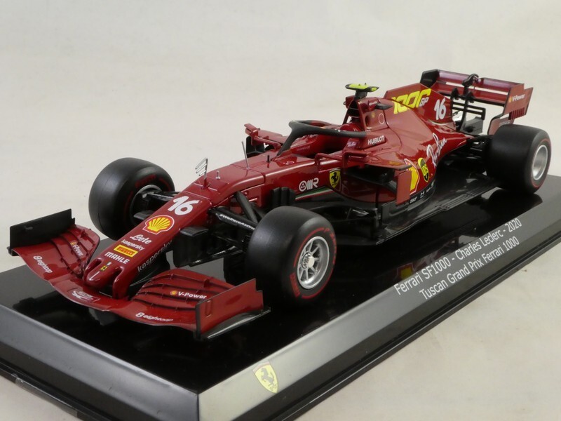LOOKSMART 1/43 Ferrari SF1000 #16 ルクレール LookSmart 1:43 Charles Leclerc Ferrari SF23 #16 4th Italy GP