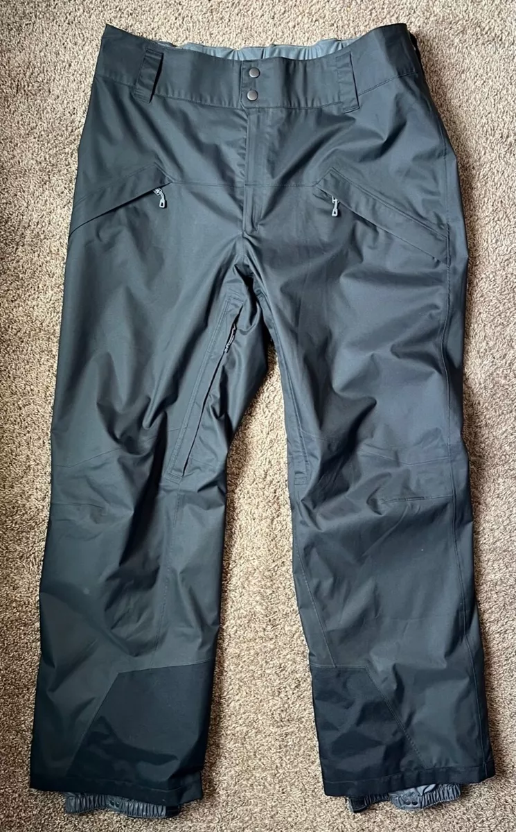 Patagonia H2NO Recco Waterproof Snowboard Ski Snow Pants Black XL