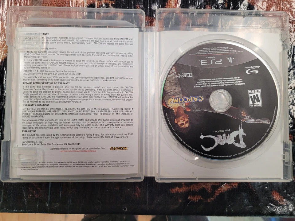 Devil May Cry Ps3 CIB FR Tested Free Shipping in Canada !! - Image 3 of 4