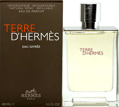 TERRE D'HERMÈS Eau Givrée 100ml エルメス　香水 HERMES TERRE D'HERMES EAU GIVREE EAU DE PARFUM SPRAY 3.3 Oz