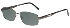 Enhance BIG&TALL EN3858 Mens Polarized Sunglasses 4 Options Gunmetal Silver 59mm