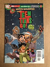 Teen Titans Go! #25 (2006) Christmas Issue DC Comics Animated Series - NM Unread
