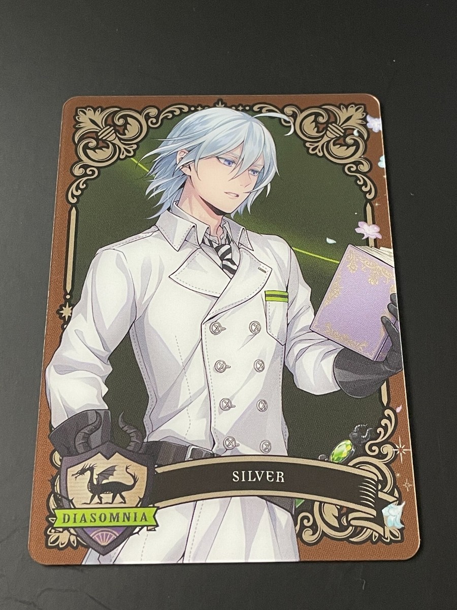 DISNEY TWISTED WONDERLAND Silver P3-10 Wafer Card Japanese F