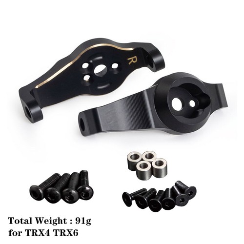 Messing Gegengewicht Block Upgrades Kit für 1/10 Traxxas TRX4 TRX6 RC Achse SDE - Picture 14 of 20