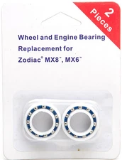 2 PK Engine & Wheel Bearing R0527000 for Zodiac Baracuda MX8 MX6 Pool Cleaners