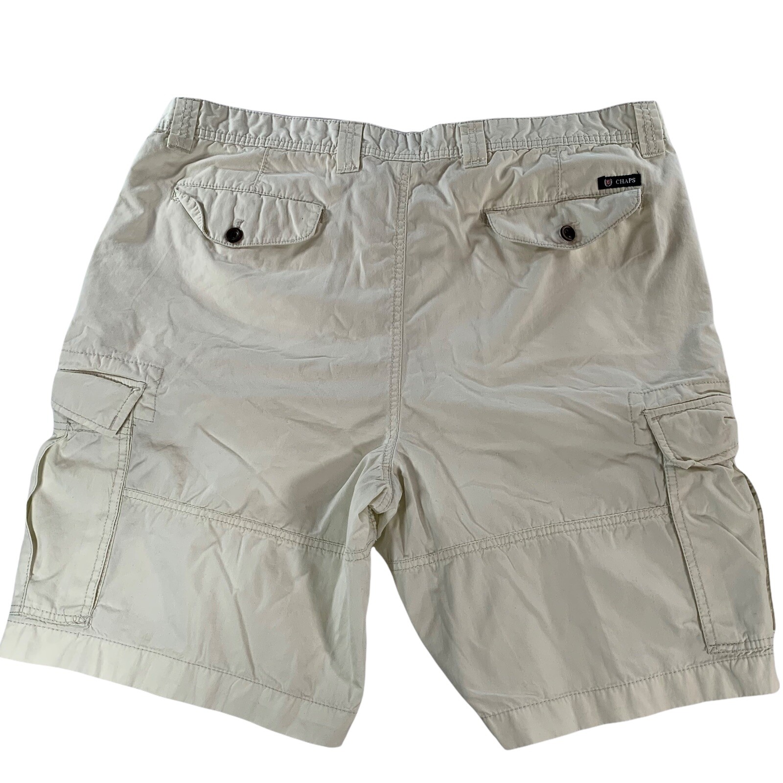 Ralph Lauren Chaps Men's Military Cargo Shorts Khaki … Gem