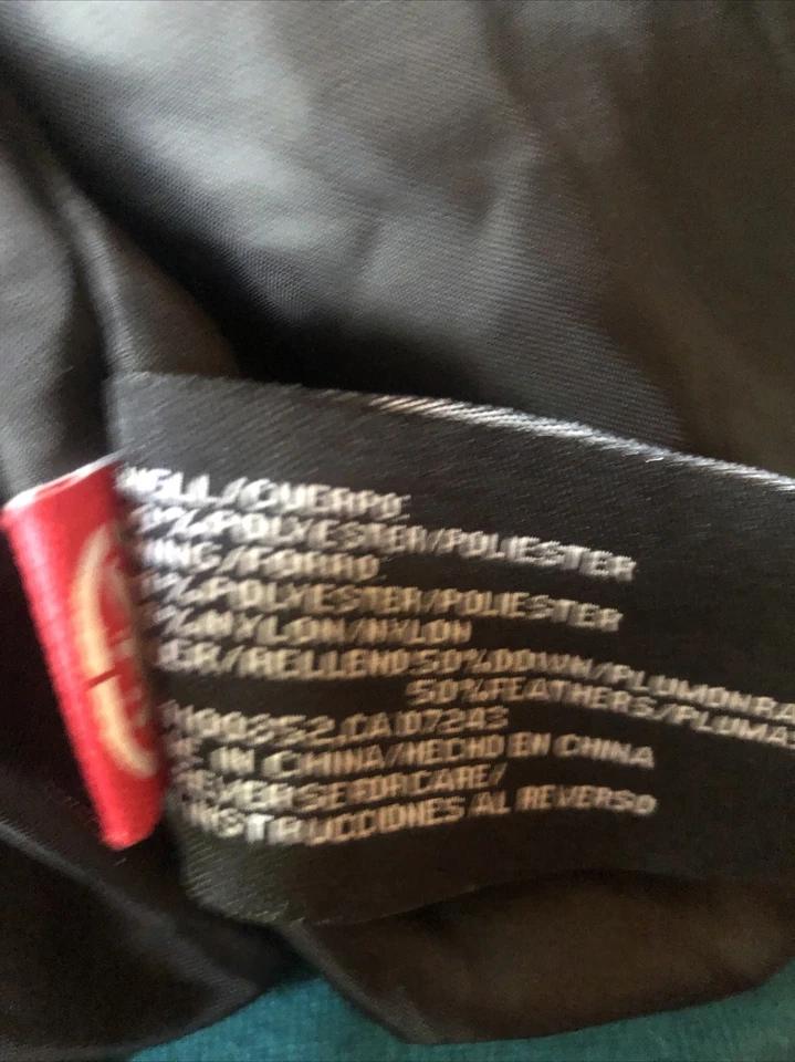 Abrigo EckoRed negro TALLA GRANDE Mujer Chaqueta Estilo Puffer Foto 4 de 4