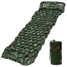 POLICE Sleeping Pad Camping Waterproof Inflatable Sleeping Mat Air Mattress