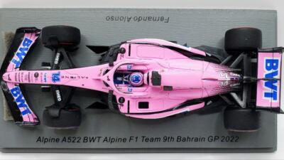 Spark 1/43 Alpine A522 F1 Bahrain GP 2022 Alonso | eBay UK