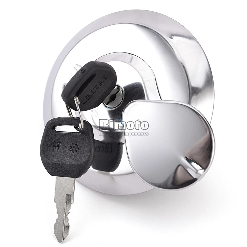 Fuel Gas Tank Cap Cover Keys For Honda CB450SC CM125 CM400 CM250C CB125S CB1000C - Image 2 of 4