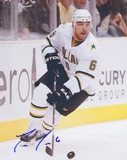 TREVOR DALEY Signed DALLAS STARS 8X10 Photo w/COA #2