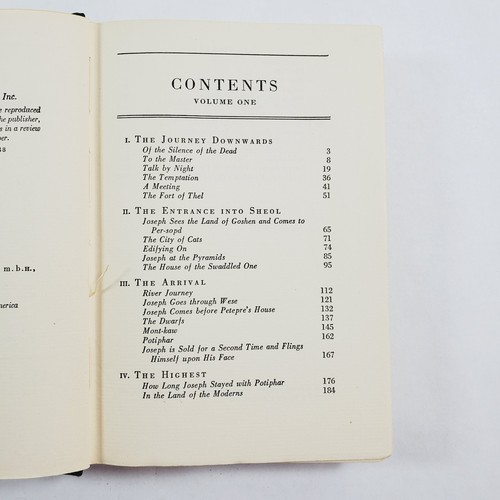 Joseph in Egypt Two Volume Box Set by Thomas Mann 1940 6th Printing Hardcover - Picture 6 of 14