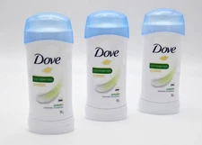 Lot Of Three Dove Cool Essentials Antiperspirant Deodorant 24 Hr Protection