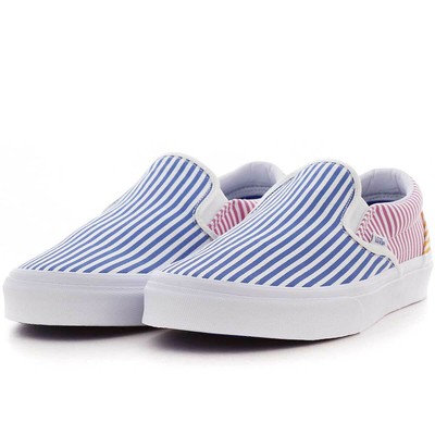 vans deck club slip on mix stripes