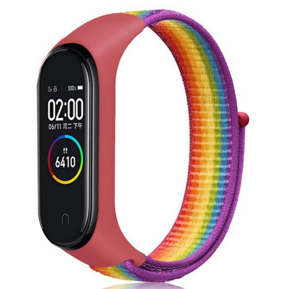 Cinturino Xiaomi Mi Band Cinturino Nylon Per Xiaomi Mi Band 7/6/5/4/3 - 3 Pezzi Regolabili Mi Band 6 - Foto 7