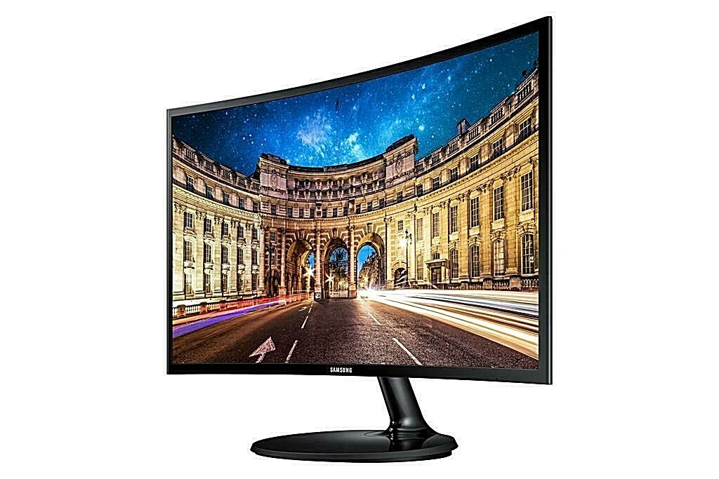 Monitor Curvo per PC 27" FullHD Schermo 16:9 LCD 1800R HDMI Samsung C27F390FHU