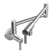 MOEN S665 Modern Chrome Two-Handle Pot Filler...