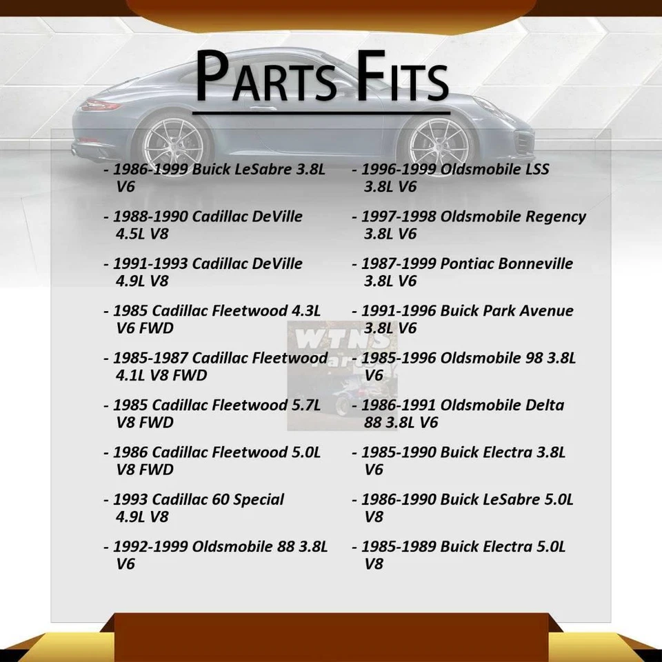 Brazo de control de suspensión inferior delantero OE Solutions 2x para Oldsmobile 98 1985-1996 Foto 2 de 4