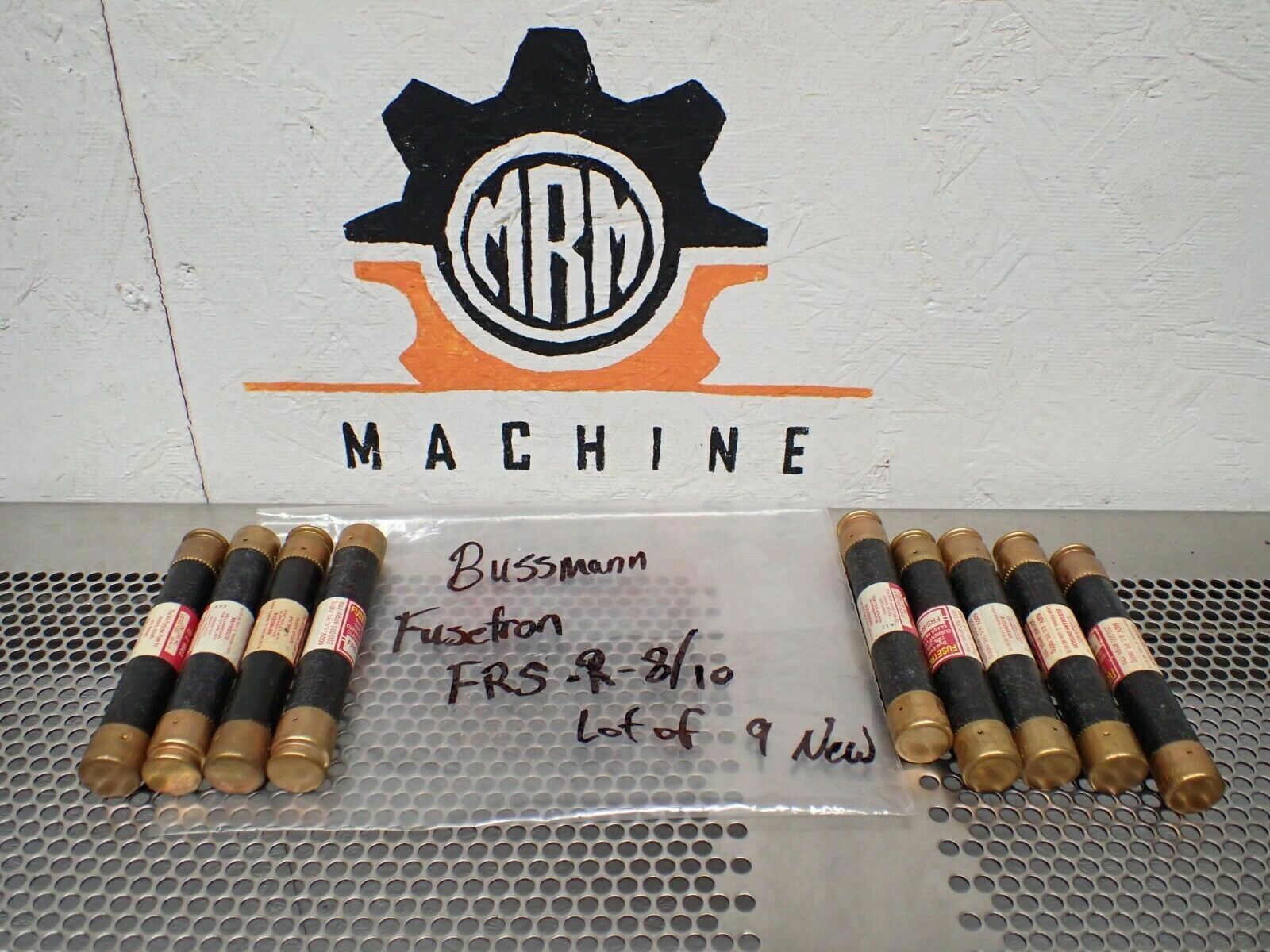 Fusetron FRS-R-8/10 Dual Element Fuses 8/10A 600VAC New No Box (Lot of ...