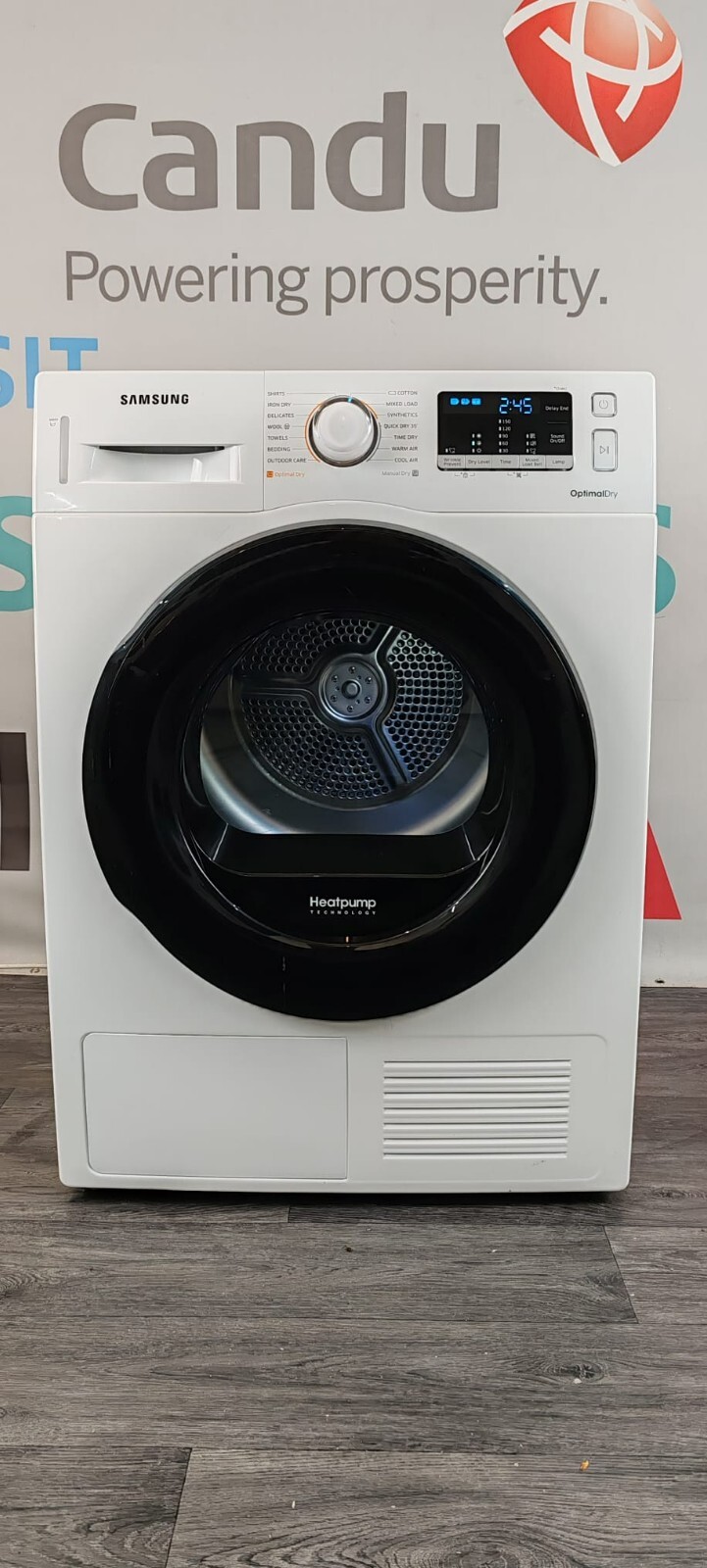 SAMSUNG DV80M50101W 8 kg Heat Pump Tumble Dryer Heat Pump White 8KG