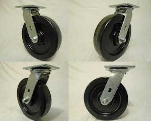 4 8 X 2 Swivel Caster Heavy Duty with Phenolic Wheel 1400 Lbs Each Tool Box 4 8 X 2 Swivel Caster Heavy Duty with Phenolic Wheel 1400 Lbs Each Tool Box