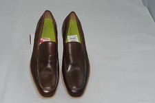  375 NWT Oliver Sweeney Leather Light Weight Loafer Shoes 10 Made in Italy