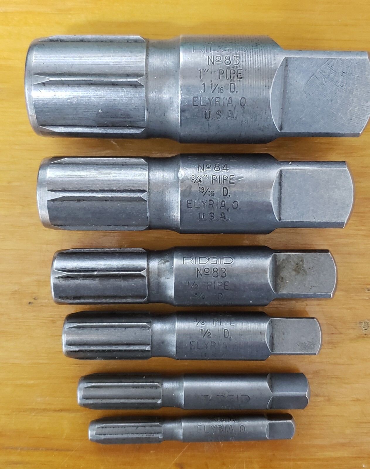 RIDGID 883 Pipe Extractor Set for sale 