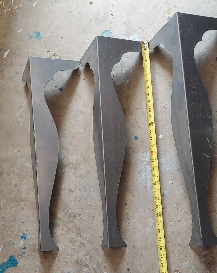3 Metal IKEA Vika Fintrop table or bar legs 20463, 27.5