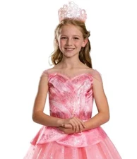Wicked (2024) Musical Movie Size S Kids New Deluxe Glinda Costume NBCUniversal 