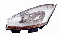 Scheinwerfer Projektor Dx H7-H1 Mit Motor Elec Citroen C4 Picasso 2006 2010